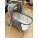 kk Kinderkraft Cuna Bebé Lovi, Moisés, Bolsa de Transporte, Juegos, Viaje, Gris