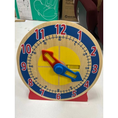 Reloj de Aprendizaje de Madera