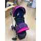 Bayer Design Cochecito de Muñeca Gemelas Twin NEO, ajustable, Plegable