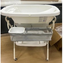 Interbaby |Bañera Bebe Plegable con Cambiador y Hamaca extraíble