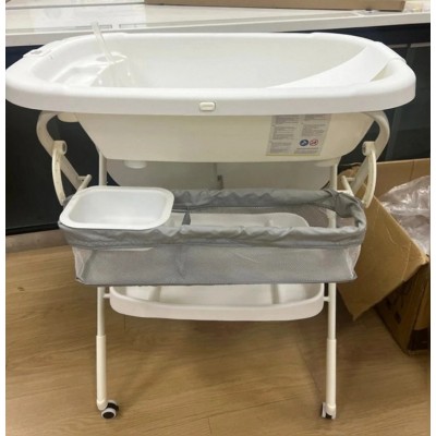 Interbaby |Bañera Bebe Plegable con Cambiador y Hamaca extraíble