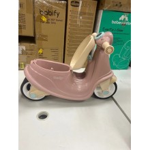 Smoby - Patinete Rosa correpasillos - Diseño Realista -