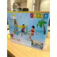 Intex Portería Hinchable acuática, 124x84x76 cm