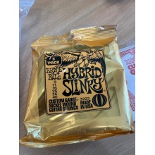 Ernie Ball Hybrid Slinky - Cuerdas para guitarra eléctrica, entorchado de níquel,