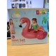 Flamenco hinchable Intex wet set collection