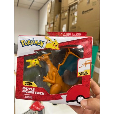 Pokémon Paquete de 2 Figuras de acción Incluye Las Figuras de acción de 11