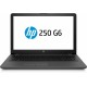 HP 250 G6 Negro Portátil 39,6 cm (15.6") 1366 x 768 Pixeles 2,00 GHz 6ª generación de procesadores Intel® Core™ i3 i3-6