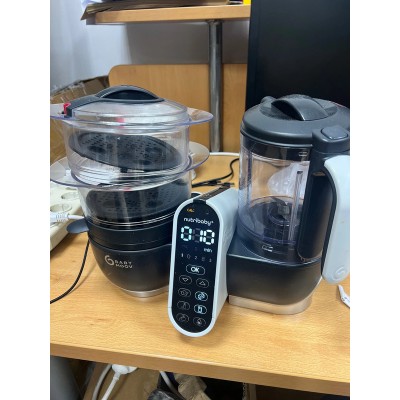Babymoov Nutribaby, Robot Multifunción 6 en 1, Vaporera