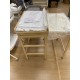 roba Mueble Cambiador con Bañera Extraíble 2 en 1 + Colchón Blanco Acolchado