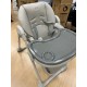 kk Kinderkraft Trona Bebé Ajustable Yummy, Bandeja, Hasta 3 Años, Gris