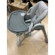 kk Kinderkraft Trona Bebé Ajustable Yummy, Bandeja, Hasta 3 Años, Gris