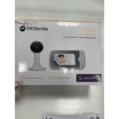 Motorola Nursery Baby Monitor VM64 Vigilabebés con vídeo WiFi