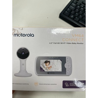 Motorola Nursery Baby Monitor VM64 Vigilabebés con vídeo WiFi