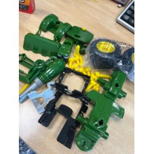 Tractor I con cargador frontal y contrapeso