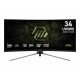 Monitor Msi MAG 345CQRF E20, 34", Quad HD, DisplayPort