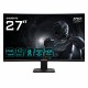 Monitor Gigabyte GS27FCA curvo 27" FHD, 27", Full HD, HDMI