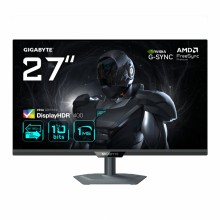 Monitor Gigabyte G27U de juego 27--- 4K UHD - Modo dual (4K 160Hz o FHD 320Hz), 27", 4K Ultra HD, HDMI, DisplayPort