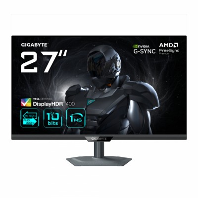 Monitor Gigabyte G27U de juego 27” 4K UHD - Modo dual (4K 160Hz o FHD 320Hz), 27", 4K Ultra HD, HDMI, DisplayPort