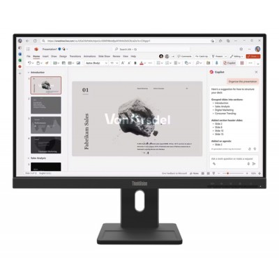 Monitor Lenovo ThinkVision E22, 21.5", Full HD, VGA