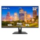 Monitor Nilox 32 IPS 4MS HDMI VGA 100HZ, 32", Full HD