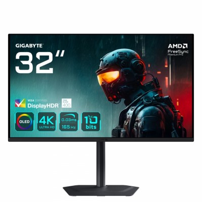 Monitor Gigabyte MO32U, 31.5", 4K Ultra HD, DisplayPort