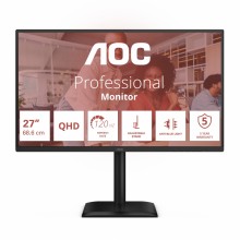 Monitor Aoc E4 Q27E4U, 27", Quad HD, HDMI, DisplayPort