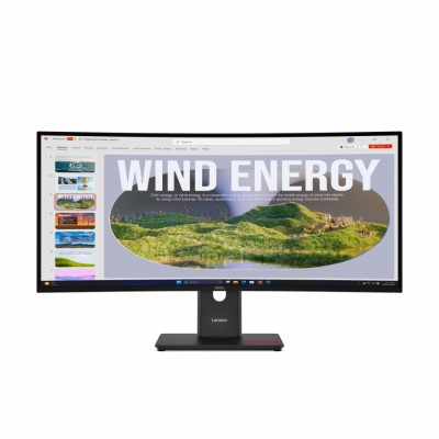 Monitor Lenovo ThinkVision T34WD, 34", Wide Quad HD, DisplayPort, USB-C