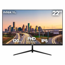 Monitor Nilox 22 IPS 120 HZ VGA HDMI, 21.5", Full HD, HDMI, VGA