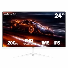 Monitor Nilox 24 IPS 200HZ 1MS HDMI Y DP, 23.8", Full HD, HDMI