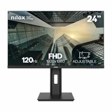 Monitor Nilox NXM24REG1201 61 cm (24") 1920 x 1080 Pixeles Full HD LED Negro, 24", Full HD, HDMI