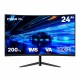 Monitor Nilox 23 8 CURVO 200HZ HDMI DP, 23.8", Full HD