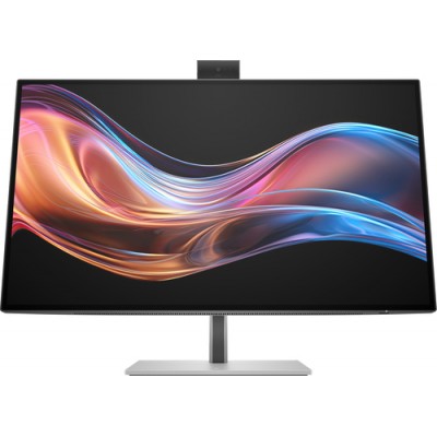 Monitor HP de videoconferencia 4K Pro de la serie 7 de 27 pulgadas: 727pm, 27", 4K Ultra HD, HDMI, DisplayPort, USB-C, USB, V