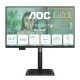 Monitor Aoc 24P4U, 23.8", Full HD, HDMI, DisplayPort, VGA