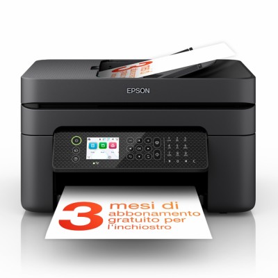 Impresora Epson WorkForce WF-2950DWF, Multifunción con Fax, Inyección de tinta, A4, WiFi