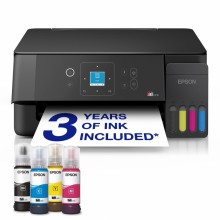 Impresora Epson EcoTank ET-2920, Multifunción, Inyección de tinta, A4, WiFi