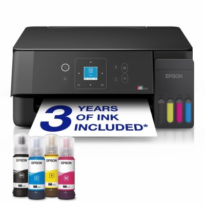 Impresora Epson EcoTank ET-2920, Multifunción, Inyección de tinta, A4, WiFi