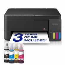 Impresora Epson EcoTank ET-2910, Multifunción, Inyección de tinta, A4, WiFi