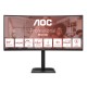 Monitor Aoc E4 CU34E4CV, 34", Wide Quad HD, HDMI, DisplayPort, USB-C