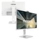 Monitor Nilox NXM24RWEB02W 61 cm (24") 1920 x 1080 Pixeles Full HD LED Blanco, 24", Full HD, HDMI, USB