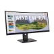 Monitor Lenovo ThinkVision T34WD, 34", Wide Quad HD, DisplayPort, USB-C