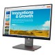 Monitor Lenovo ThinkVision P24QD, 23.8", Quad HD, DisplayPort, USB-C, USB