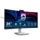 Monitor Philips 6000 series 34B2U6603CH/00, 34", Wide Quad HD, HDMI, DisplayPort