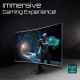 Monitor Gigabyte GS27QCA 27" Curvo para Gaming QHD, 27", Quad HD, DisplayPort