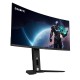 Monitor Gigabyte de juegos curvo OLED WQHD MO34WQC2 de 34", 34", Wide Quad HD, HDMI, DisplayPort