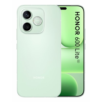 Honor 600 Lite 16,8 cm (6.6") SIM doble Android 16.0 5G USB Tipo C 8 GB 256 GB 6520 mAh Verde