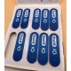 ral-B iO Ultimate Clean Cabezales de Recambio Originales, Blanco, Pack de 9
