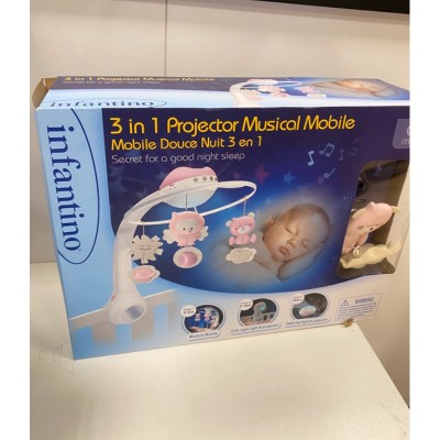 Infantino Proyector Musical Móvil 3-en-1 Convertible