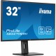 iiyama ProLite XB3270QSU-B1 pantalla para PC 31.5" 2560 x 1440 Pixeles Quad HD LED Negro (HDMI, DisplayPort)