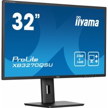 iiyama ProLite XB3270QSU-B1 pantalla para PC 31.5" 2560 x 1440 Pixeles Quad HD LED Negro (HDMI, DisplayPort)