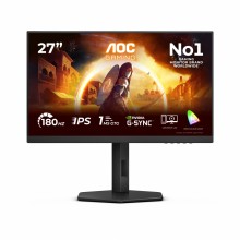 AOC G4 27G4X pantalla para PC 27" 1920 x 1080 Pixeles Full HD LED Negro, Gris (HDMI, DisplayPort)